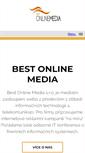 Mobile Screenshot of online-media.cz